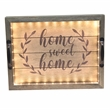 Elegant Designs Salento LED Wood Serving Tray 