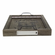 Elegant Designs Salento LED Wood Serving Tray 