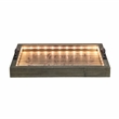 Elegant Designs Salento LED Wood Serving Tray 