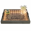 Elegant Designs Salento LED Wood Serving Tray 