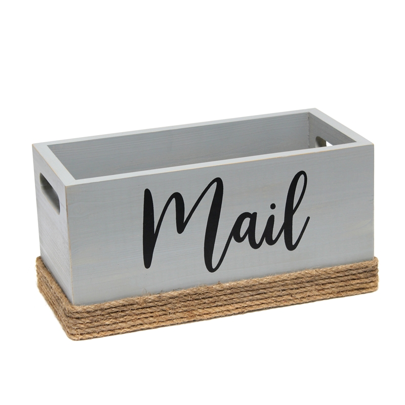 Elegant Designs Homewood Wood Mail Holder 