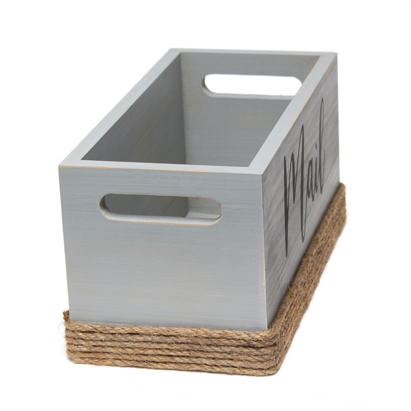 Elegant Designs Homewood Wood Mail Holder 