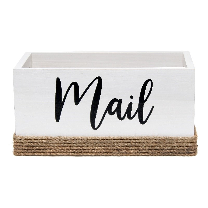 Elegant Designs Homewood Wood Mail Holder 