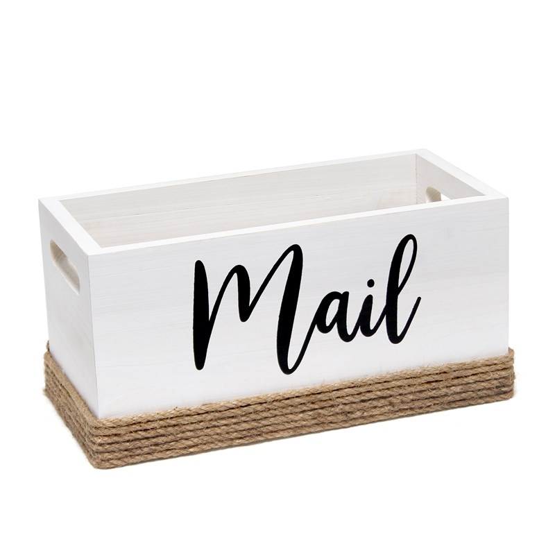 Elegant Designs Homewood Wood Mail Holder 