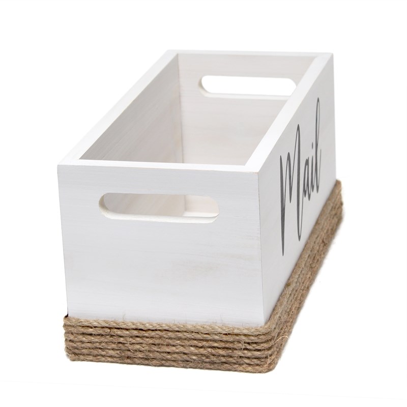 Elegant Designs Homewood Wood Mail Holder 