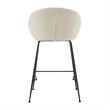 NPD Furniture Watson Fabric Counter Stool in Haga Ivory (Set of 2)