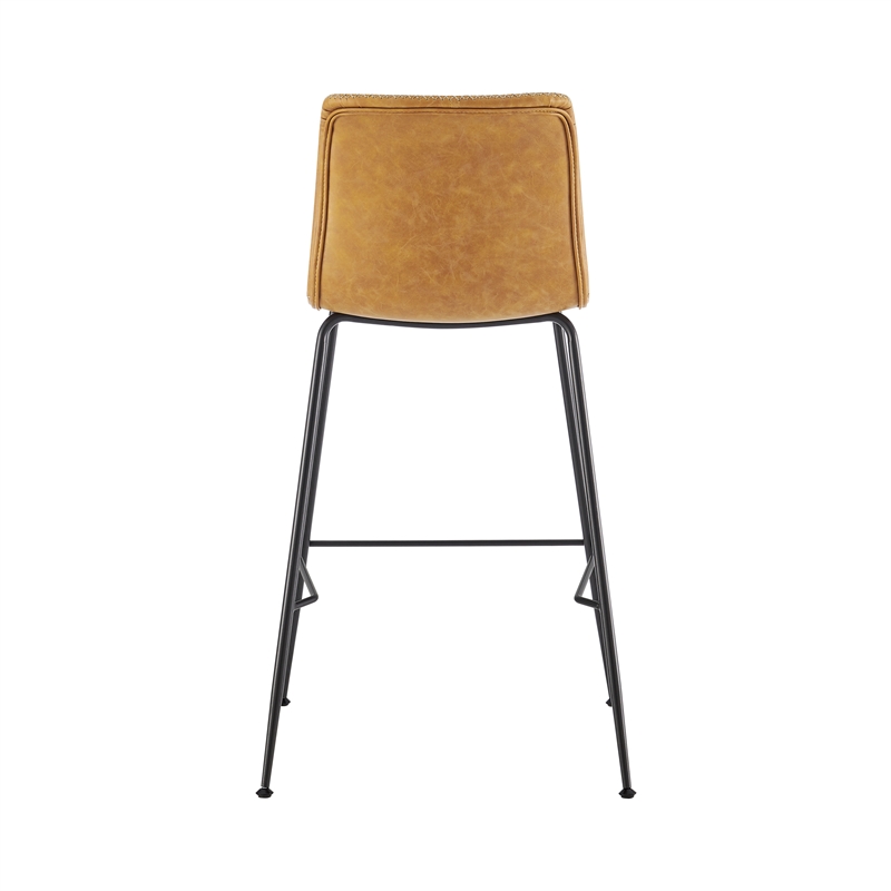 NPD Furniture Jayden Faux Leather Counter Stool (Set of 2)