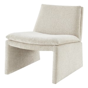 NPD Furniture Rooney Fabric Accent Chair in Seville Beige