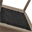 NPD Furniture Callie Recycled Leather Counter Stool in Light Mocha