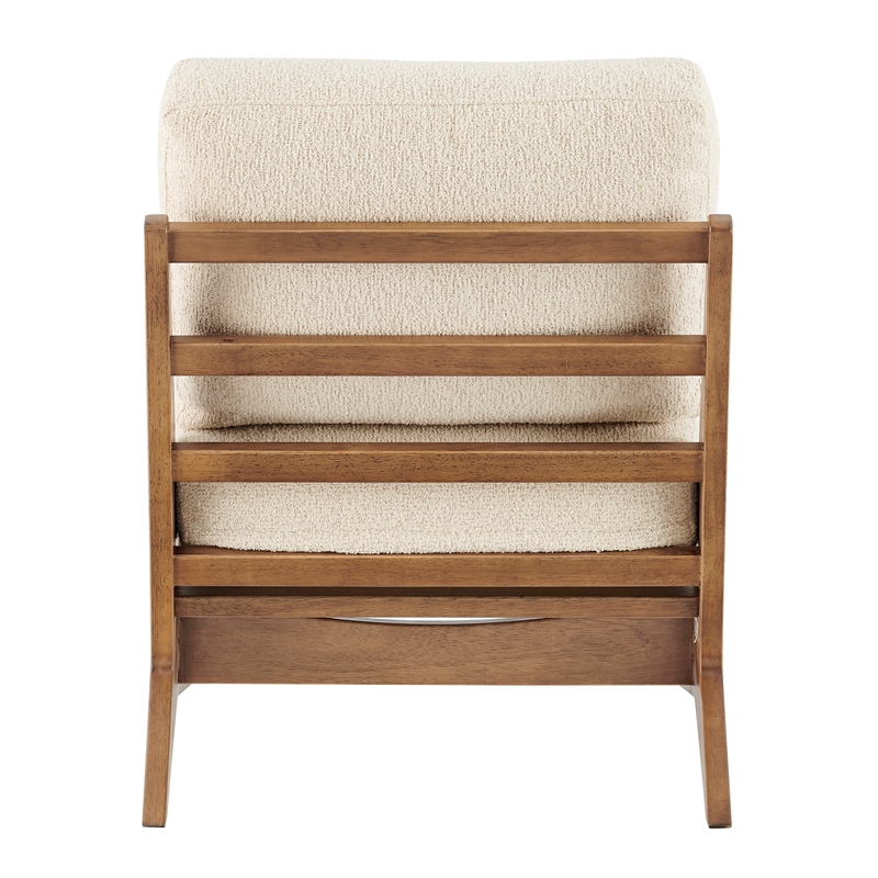 NPD Furniture Chandler Fabric Accent Chair in Palladian Beige