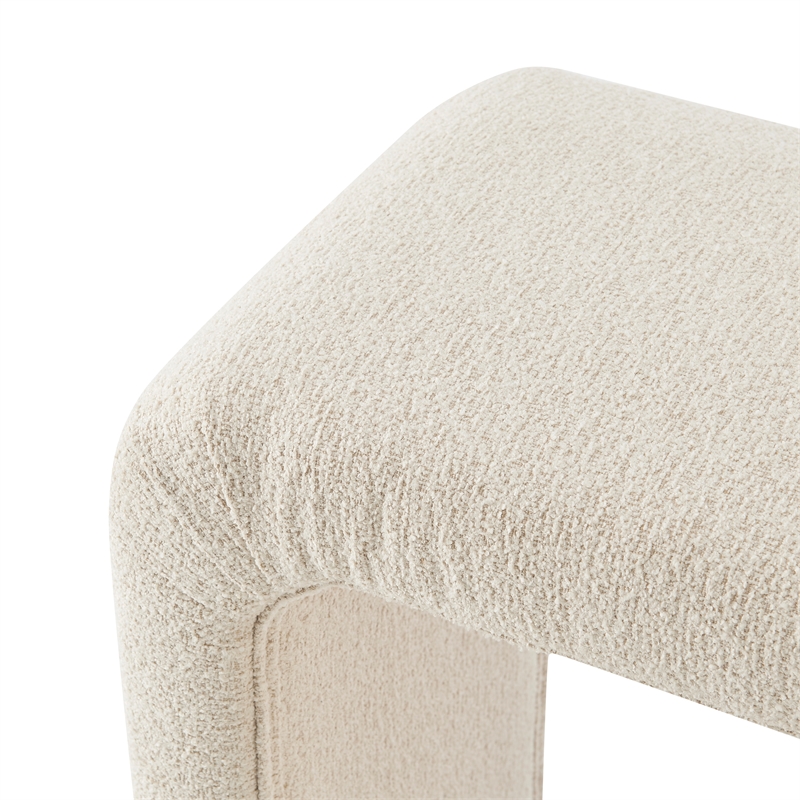 NPD Furniture Jovanka Fabric Counter Stool in Palladian Beige