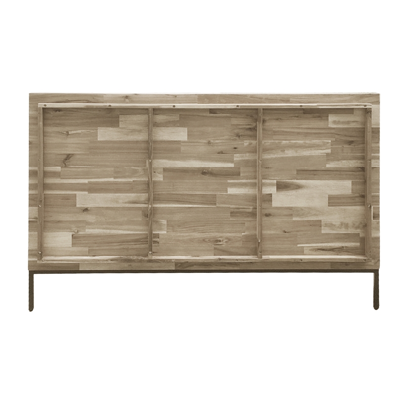 NPD Furniture Hathaway Queen Bed Set in Drifted Sand