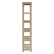 NPD Furniture Tiburon Book Shelf in Drifted Sand