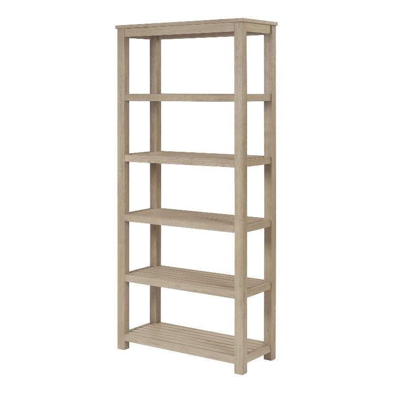 NPD Furniture Tiburon Book Shelf in Drifted Sand