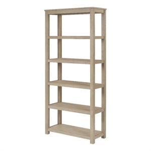 NPD Furniture Tiburon Book Shelf in Drifted Sand