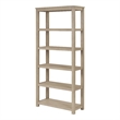 NPD Furniture Tiburon Book Shelf in Drifted Sand