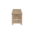 NPD Furniture Tiburon TV Bench in Drifted Sand