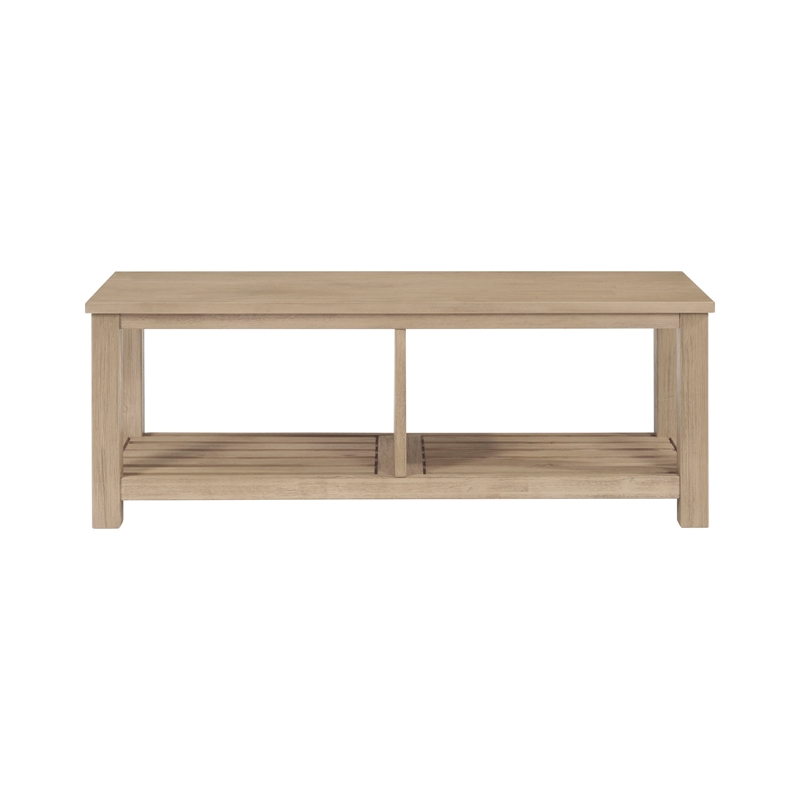 NPD Furniture Tiburon TV Bench in Drifted Sand