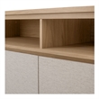NPD Furniture Delano Sideboard 4 Doors in Euro Oak
