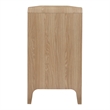 NPD Furniture Delano Sideboard 4 Doors in Euro Oak