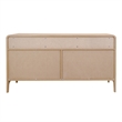 NPD Furniture Delano Sideboard 4 Doors in Euro Oak