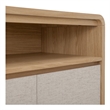 NPD Furniture Delano Sideboard 4 Doors in Euro Oak