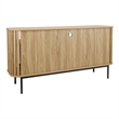 NPD Furniture Renwick Sideboard 2 Drawers + 2 Doors in Terra Oak