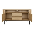 NPD Furniture Renwick Sideboard 2 Drawers + 2 Doors in Terra Oak