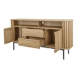 NPD Furniture Renwick Sideboard 2 Drawers + 2 Doors in Terra Oak