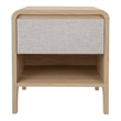 NPD Furniture Delano Side/ End Table 1 Drawer in Euro Oak