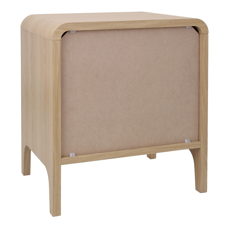 NPD Furniture Delano Side/ End Table 1 Drawer in Euro Oak