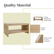 NPD Furniture Delmare Coffee Table in Euro Oak
