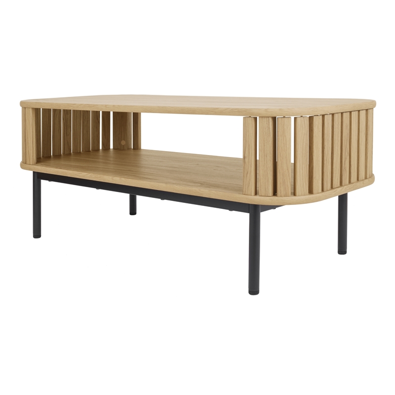 NPD Furniture Renwick Coffee Table in Terra Oak