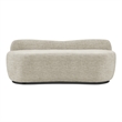 NPD Furniture Mandy Fabric Bench in Pasadena Beige