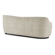 NPD Furniture Mandy Fabric Bench in Pasadena Beige