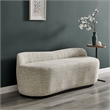 NPD Furniture Mandy Fabric Bench in Pasadena Beige