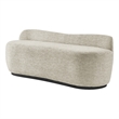 NPD Furniture Mandy Fabric Bench in Pasadena Beige