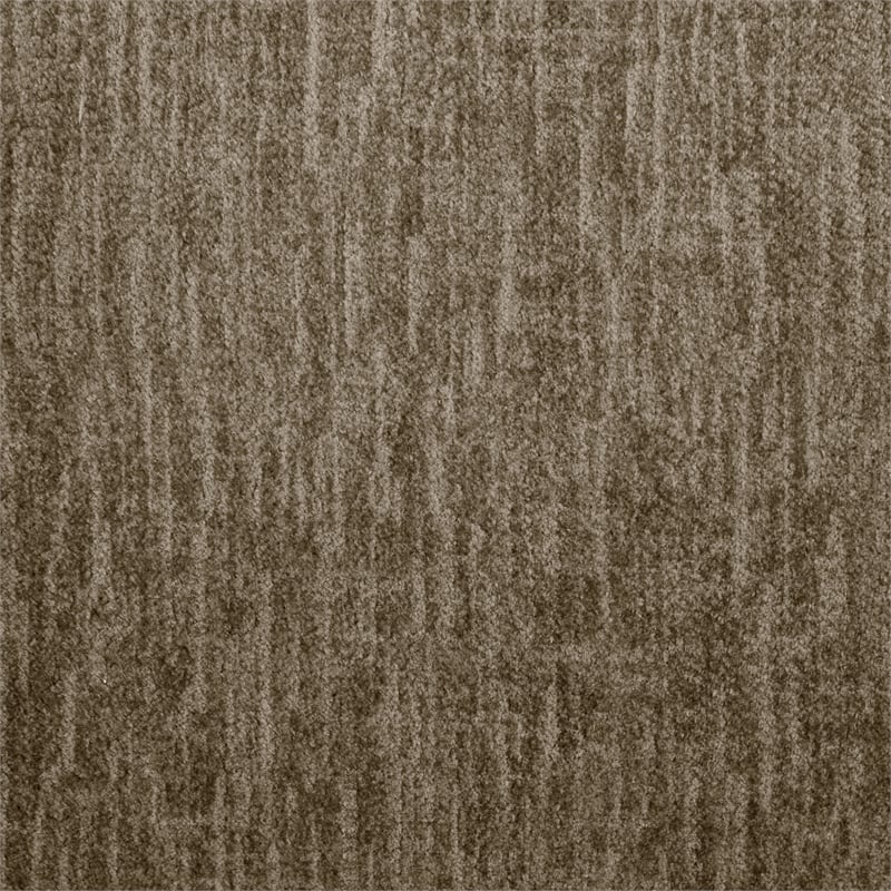 NPD Furniture Mandy Fabric Bench in Pasadena Taupe