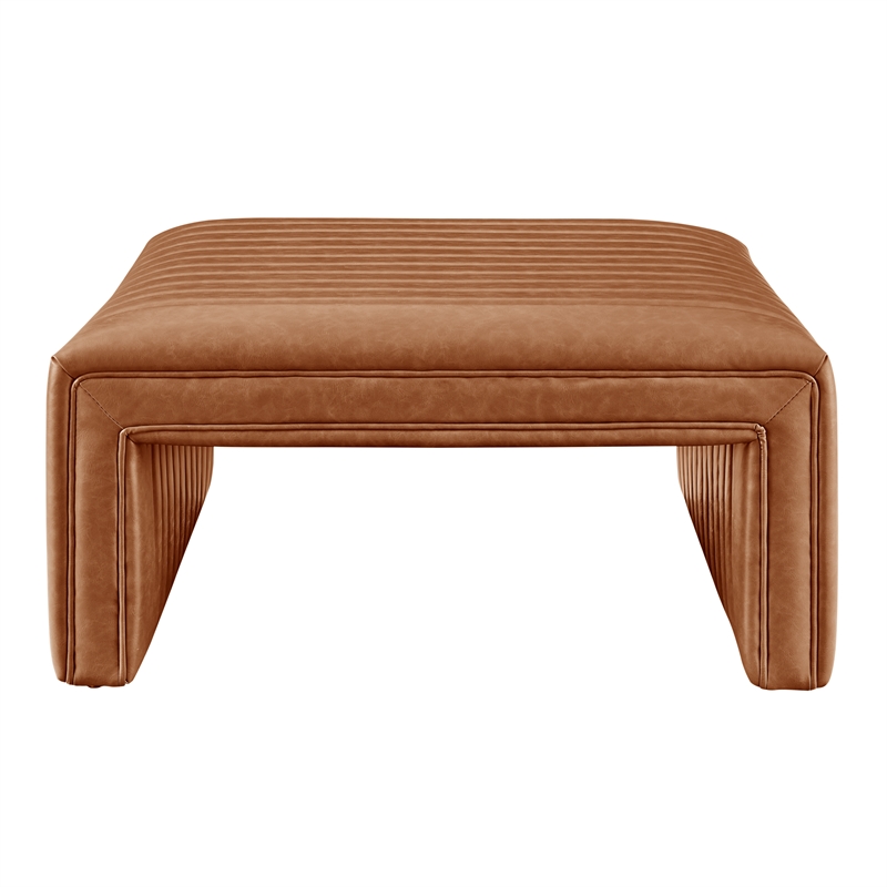 NPD Furniture Atkinson PU Coffee Table in Vintage Cider