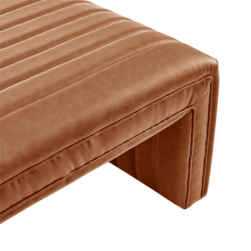 NPD Furniture Atkinson PU Coffee Table in Vintage Cider