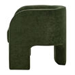 NPD Furniture Matteo Velvet Accent Arm Chair in Dainty Green