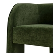 NPD Furniture Matteo Velvet Accent Arm Chair in Dainty Green