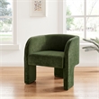 NPD Furniture Matteo Velvet Accent Arm Chair in Dainty Green