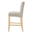 NPD Furniture Milton Fabric Counter Stool in Pasadena Beige