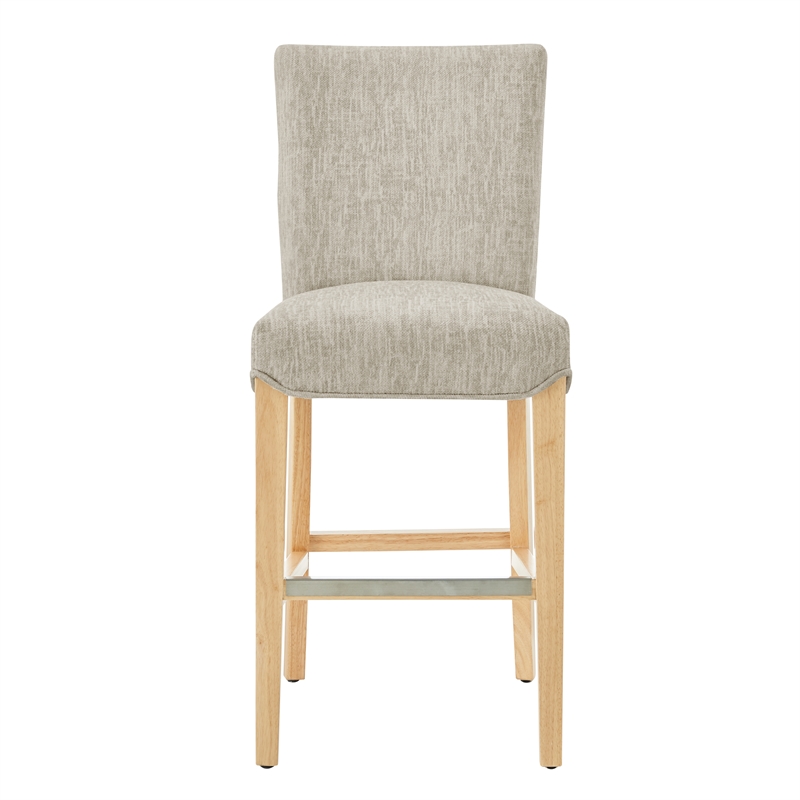 NPD Furniture Milton Fabric Counter Stool in Pasadena Beige