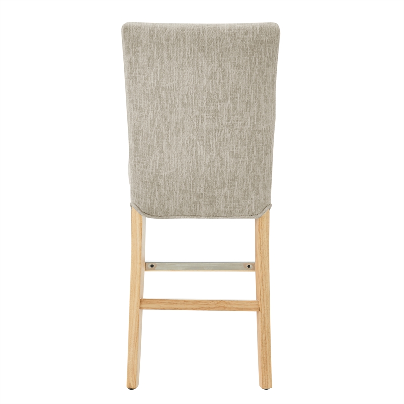 NPD Furniture Milton Fabric Counter Stool in Pasadena Beige