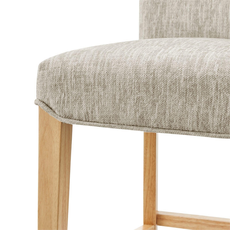 NPD Furniture Milton Fabric Counter Stool in Pasadena Beige