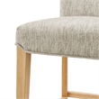 NPD Furniture Milton Fabric Counter Stool in Pasadena Beige