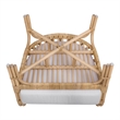NPD Furniture Lana Rattan Accent Arm Chair