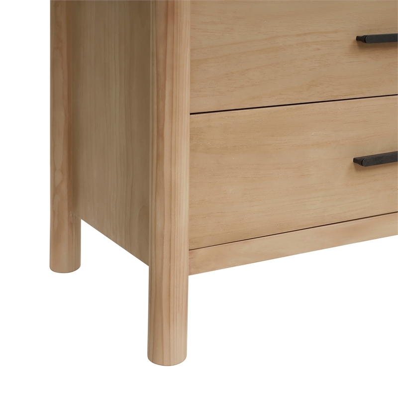 NPD Furniture Bloomfield Dresser 6 Drawers in Natural Pine